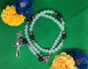 Rosary with Benedict Cross
