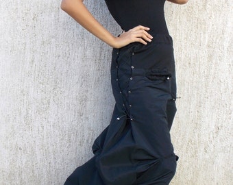 Avant Garde Extravagant Skirt / Maxi Taffeta Skirt TS01