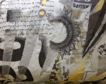 GORGEOUS veil extenible graphic fabric