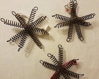 Vintage Coil Spring Ornaments