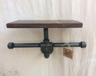 Industrial / Rustic / Urban / Pipe Toilet Paper Holder