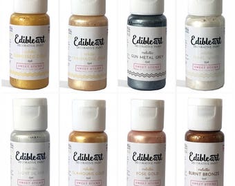 Metallics Edible Art Decorative Paints