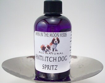 Anti Itch Dog Spritz - Natural Non Toxic Flea and Tick Spray