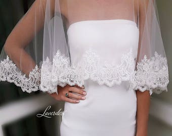Bridal cover up,Bridal cape,Ivory bridal cover up,Ivory bridal cover up,Lace embellished cape,Wedding cape,Wedding cover up