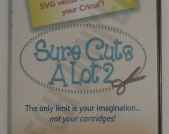 NEW Sure Cuts a Lot 2 for Windows CD + Digital Download & Free Bonuses