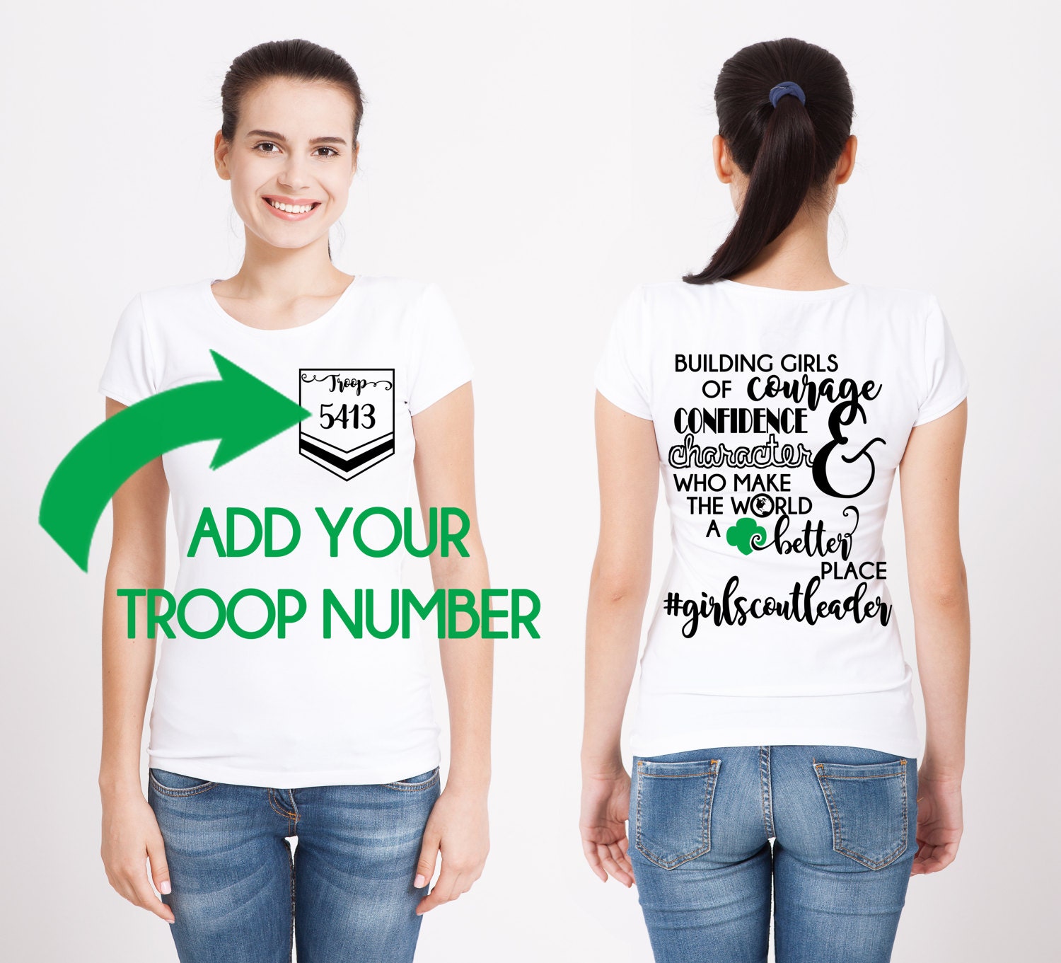 troop leader shirt