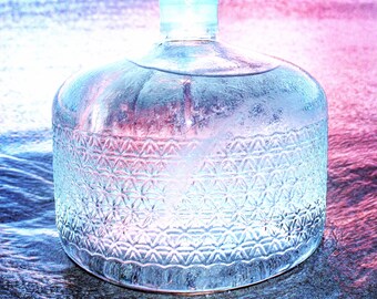 2.5 Gallon Glass Flower Of Life Jug