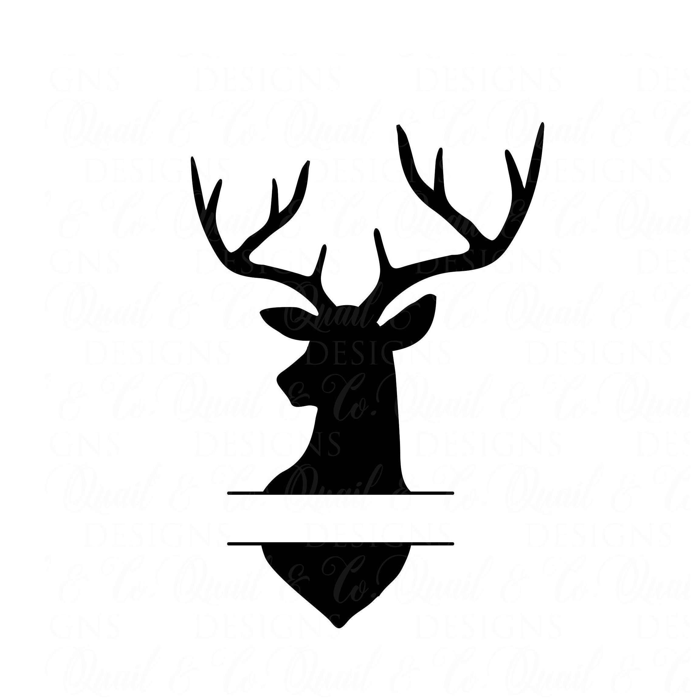 Download Free Svg Silhouette Of A Deer In The Midnight File For ...