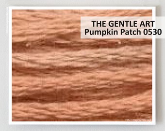 PUMPKIN PATCH 0530 Gentle Art GAST hand-dyed embroidery floss cross stitch thread at thecottageneedle.com
