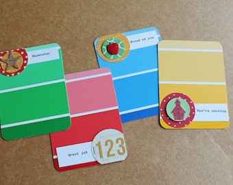 SCHOOL DAYS Embellished Project Life Journaling Cards