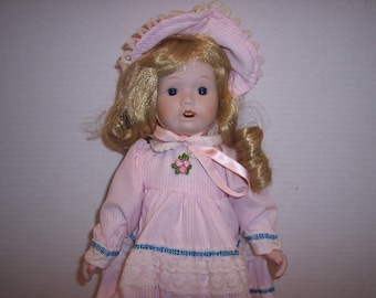D1 Brinn's Collectible Porcelain Doll
