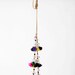 FREE SHIPPING!! Camel Tassels, Boho Home Decor, Mobile, Banjara, India, Belly Dance, Belt, Gypsy, Pompom, Wall Hanging, Tribal Jewelry