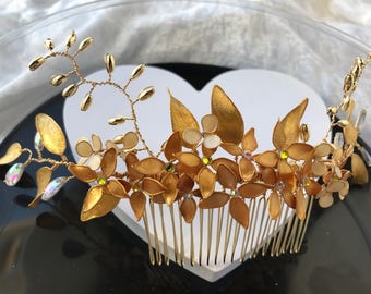 Half-Crown for collected bride