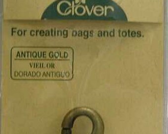 Swivel Ring 3/4in Antique Gold from Clover USA Needlecraft 6192