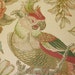 100% Linen Fabric By Lee Jofa - Parrots, parrot fabric, tropical fabric, drapery fabric, upholstery fabric