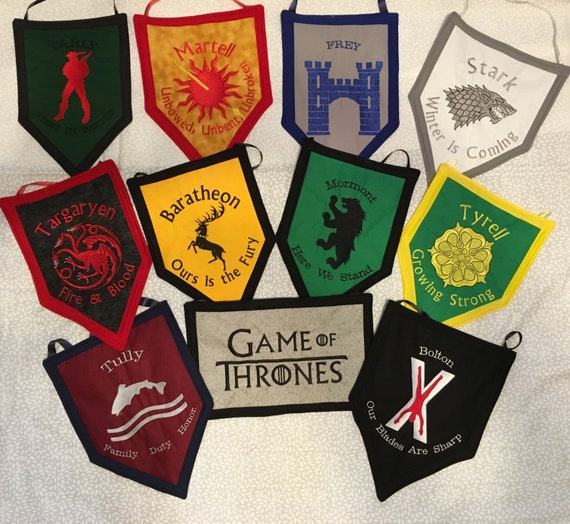 Game of Thrones Game of Thrones Flag Game of Thrones House