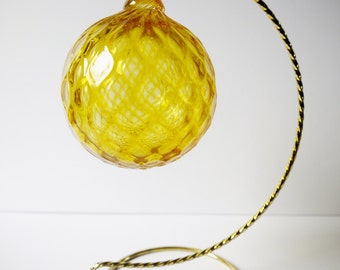 yellow ornaments
