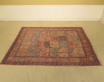 LF44673EC: ETHAN ALLEN Native American Geometric Approx.8’ x 10’ Wool Rug