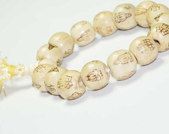 Bodhi Seed Bracelet Yoga Oriental Wood Buddha Bead Bracelets for Meditation