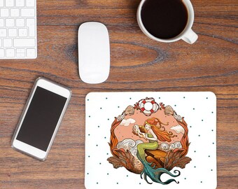 Mousepad Mermaid Dots MP25