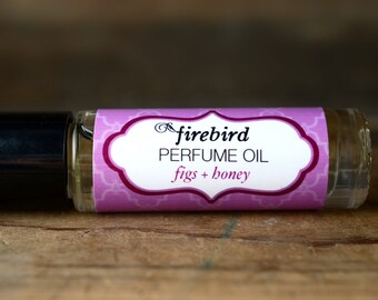 Figs & Honey Perfume Oil, Wildflower Honey, Fig, Coconut