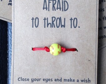 Softball Wish Bracelet