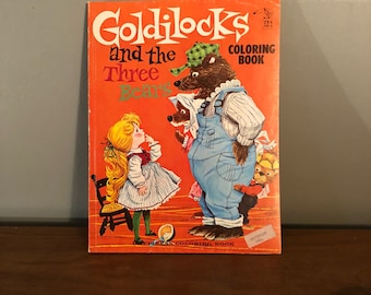 Goldilocks and the Three Bears Coloring Book