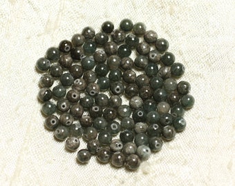 30pc - jade stone - balls 4mm Green - 4558550013743