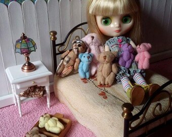 Teddy bear for Blythe and Dolls
