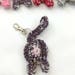 Cat Keychain, Valentine's Day Keychain, Cat Lover Gift, Cat Lady, Cat Gift, Cat Accessories, Cat Humor, Cat Butt