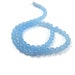 Blue Natural Quarz Round Stone Beads Strands 6mm