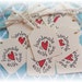 Handmade with Love - paper gift /hang tags (10)