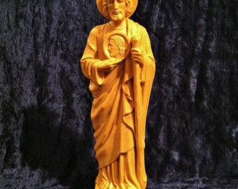 Large Vintage 1950's Saint Jude Thaddeus Statue