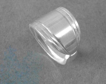 Art Deco spoon ring size 6 3/4