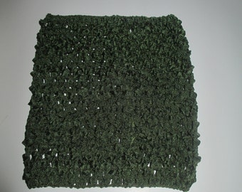 CLEARANCE SALE- Olive 6'' Crochet Tube Top for Tutu Dresses