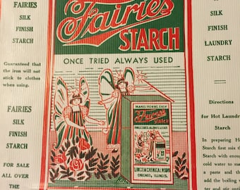 Vintage Fairies Starch Paper Bag - 5 lb bag