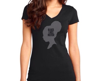 Black Lives Matter tee or sweatshirt (black print)