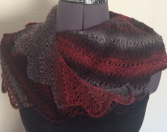 Handknitted scarf / stole/ wrap