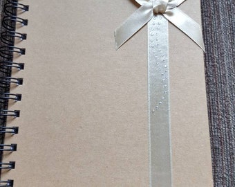 A5 spiral bound notebook.