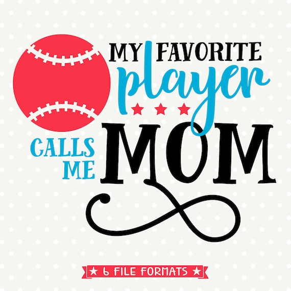 Baseball Mom SVG Baseball Iron on file Baseball Mom Shirt