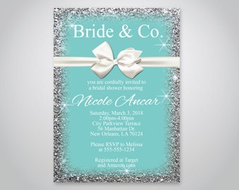 Tiffany And Co Themed Invitations 4