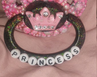 Princess fully deco adult pacifier