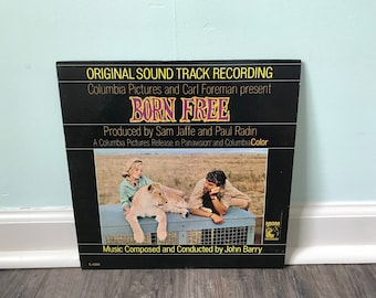 Born Free Original soundtrack vinyl record