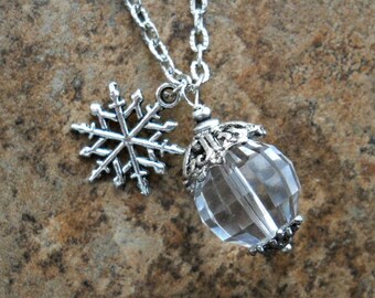 Elsa Frozen Swarovski Necklace, Ice Princess Necklace