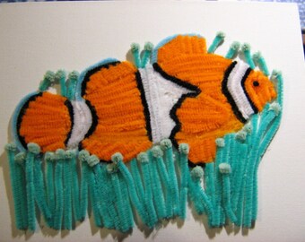 Clownfish in a sea anemone