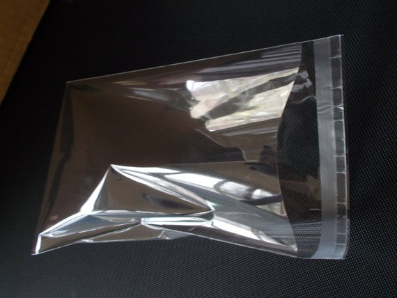 50 10 x 13 Clear Resealable Cello Bag