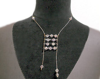 French Necklace: Wire and Jewels