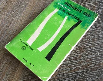 Howards End by E.M. Forster (Vintage Books, c. 1950s-1960s) V-7