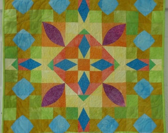 Citrus Spring Art Quilt