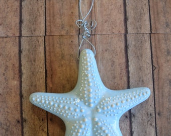 Nautical Blue Hanging Starfish